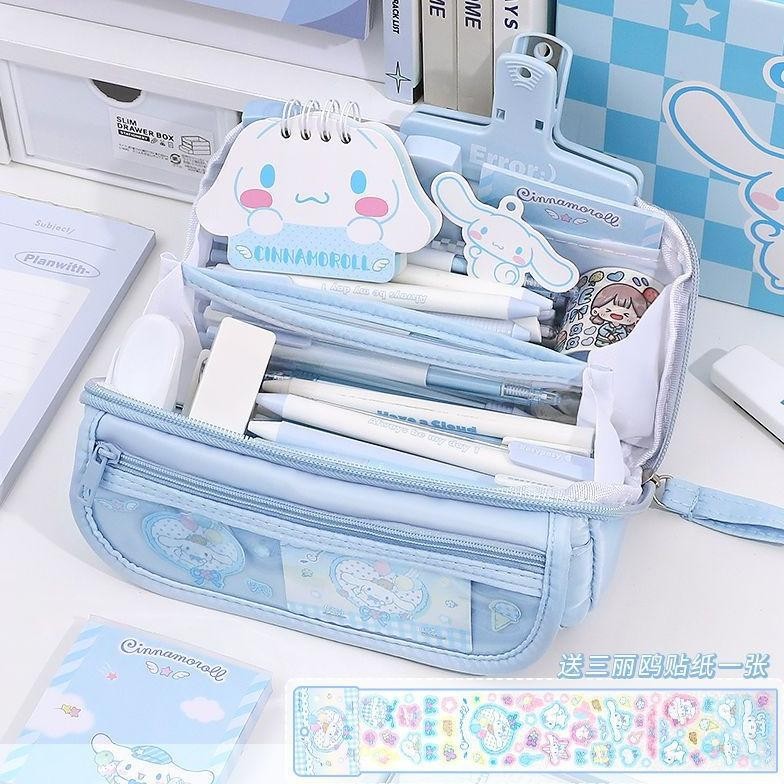 

Sanrio Tempat Pensil Cinnamoroll Baru Anime My Melody Kuromi Penyimpanan Alat Tulis Siswa Perlengkapan Sekolah Ins Kawaii Hadiah Lucu