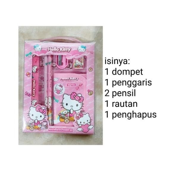 

Pj24 Study Studi Set Paket Alat Tulis Set Perlatan Anak Sekolah Tempat Pensil Karakter Hello Kitty Kitti Sale