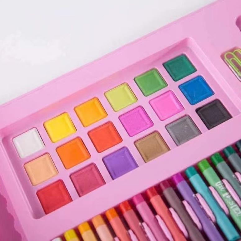 

Oz67 Crayon Anak 208Pcs Set Alat Menggambar Melukis Anak-Anak Crayon Cat Pengasah Kecerdasan Anak BisaCod