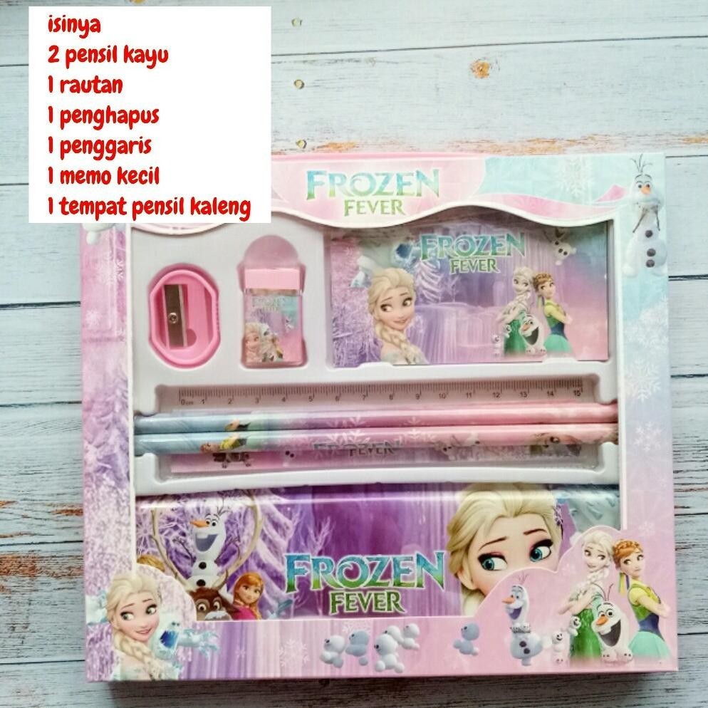 

Ez23 Paket Alat Tulis Study Set Karakter Frozen Gratis Ongkir