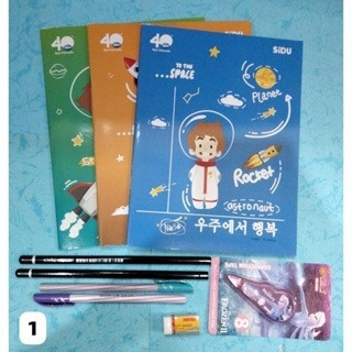 

PAKET 1 PERLENGKAPAN ALAT SEKOLAH / Back to school PAKET 1