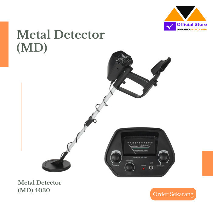 Menarik Alat Deteksi Logam Emas Perak Metal Detector Md- 4030 Md- 5030