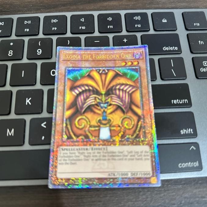 YUGIOH EXODIA THE FORBIDDEN ONE QCSE BEST QUALITY