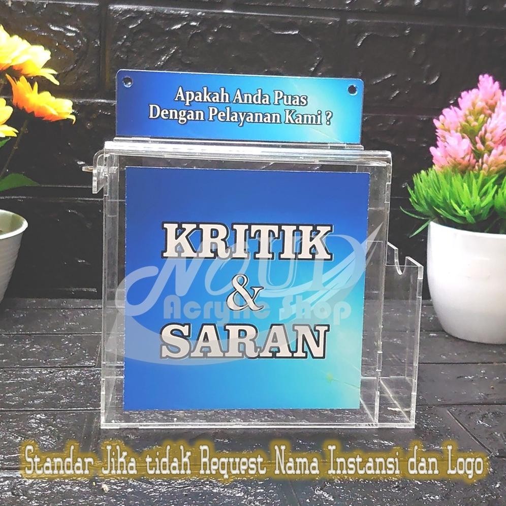 

aw-96 Kotak Saran Akrilik Acrylic Terbaik Murah