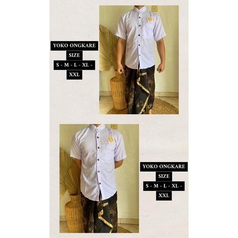 nl-8 Baju Yoko Pria Baju Adat Bali Murah