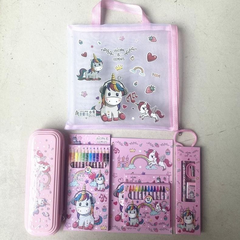 

Murah Meriah [BABYKIDS](KTPS.11)KOTAK PENSIL SETT / STUDY SET STATIONERY SET ALAT TULIS SEKOLAH ANAK SET ATK MOTIF Sale
