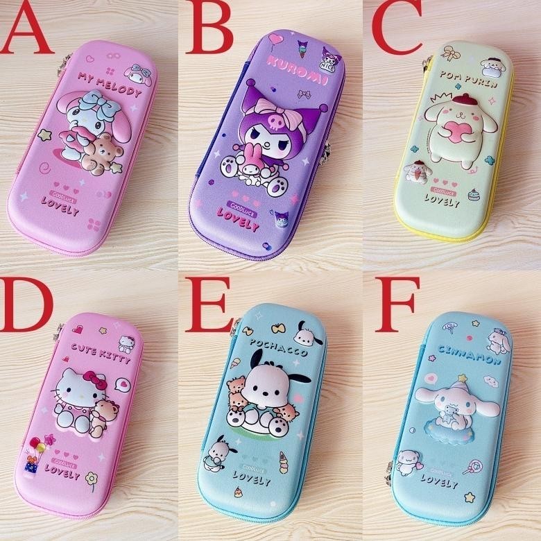 

rt-69 Tempat Pensil Aesthetic Sanrio 3D Tempat Pensil Anak Laki Laki Waterproof Kotak Pensil Anak Perempuan Alat Tulis Sekolah Termurah
