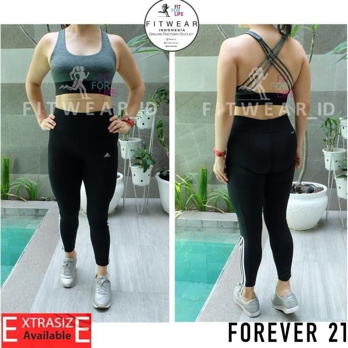 SportBra Olahraga Wanita (Fitness,Zumba,Yoga) Forever 21 Caged [Army]