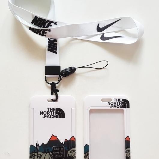

Id Card Holder Name Tag Lanyard / Kalung Wadah Kartu The North Face