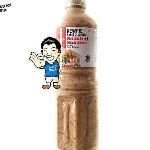 

Kewpie Salad Dressing Roasted Sesame Sauce- Saus Wijen Sangrai 1L