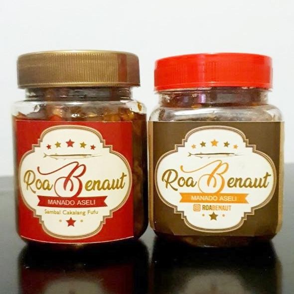 

Paket Sambal Roa Pedas Minyak Sedikit + Sambal Cakalang Fufu / Asap PM