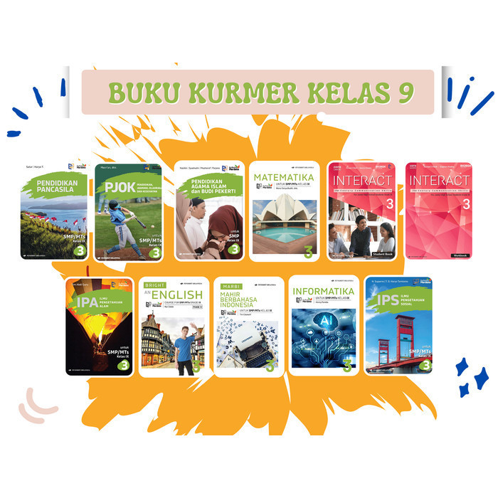 

ERLANGGA - BUKU PAKET KURIKULUM MERDEKA KELAS 9 JENJANG SMP/MTS