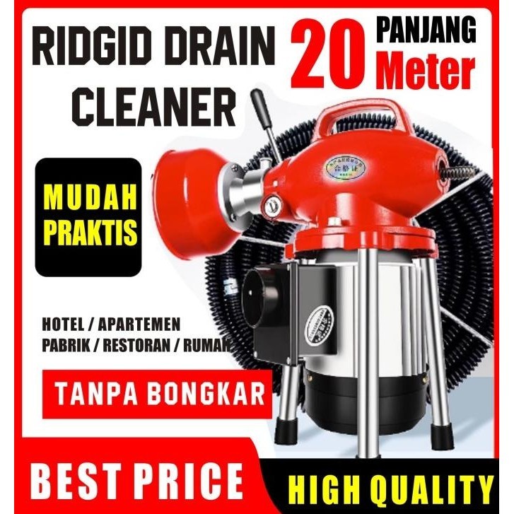 Electric Drain Cleaner Machine Mesin Pembersih Pipa Air Mampet