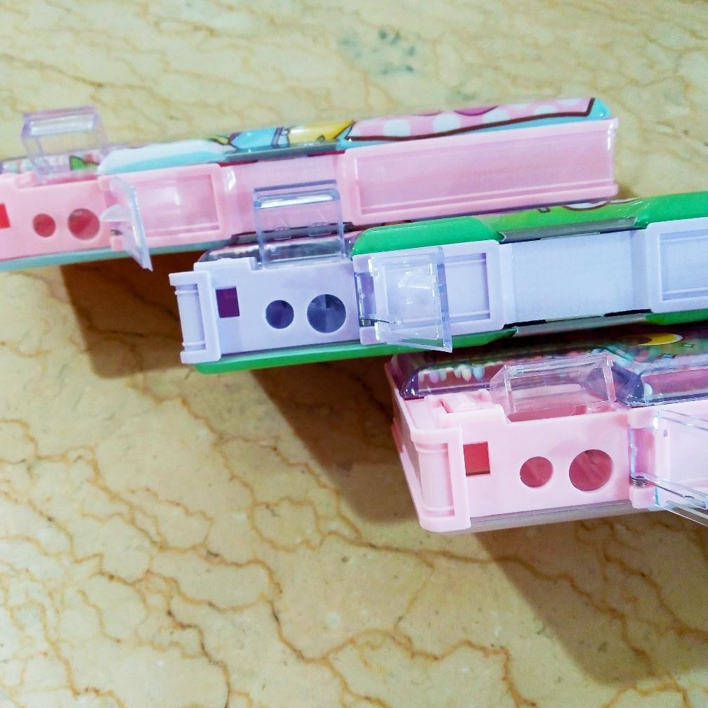 

Kotak Pensil Magnet 2 Sisi + Rautan Pensil XPM-539-17 Girl / Tempat Pensil / Pencil Case / Boks Pensil / Box Pen / Tepak Pensil
