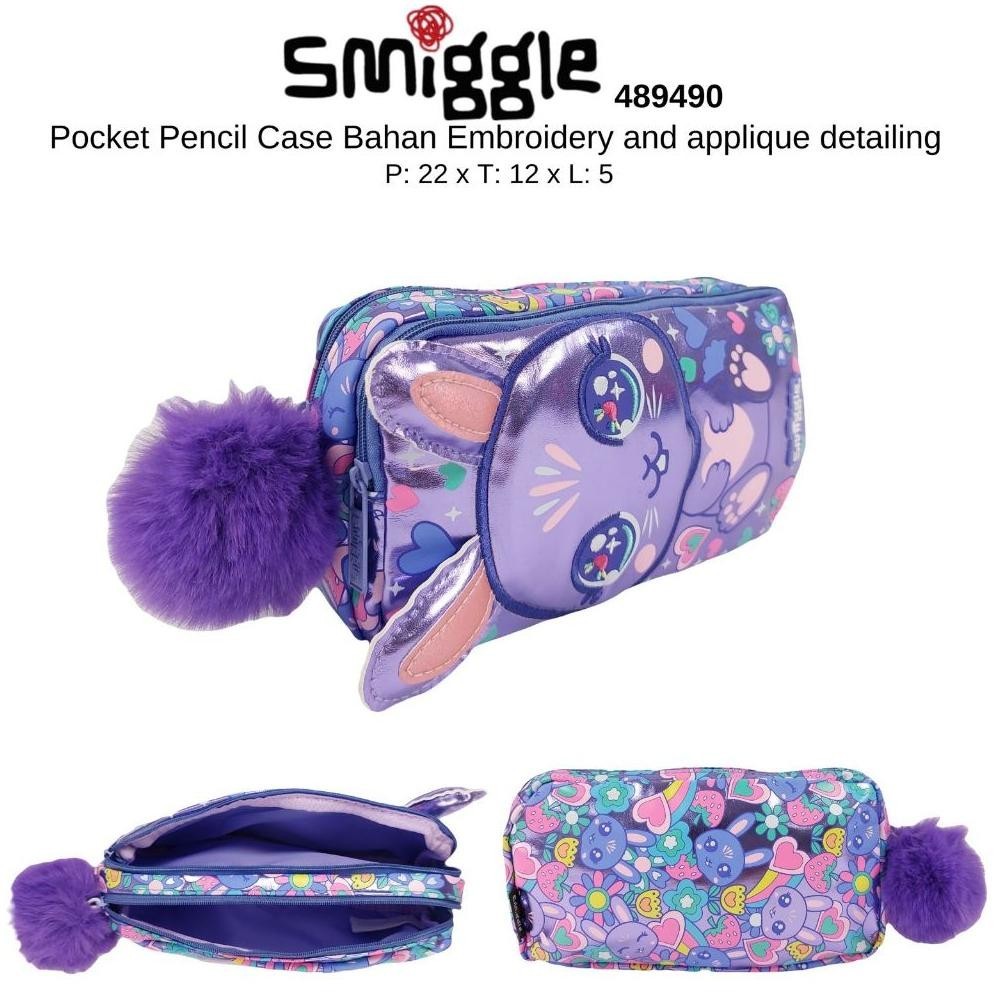 

SMIGGLE Best Budz Character Pocket Pencil Case