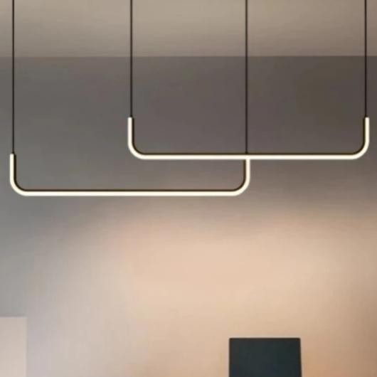 Lampu Gantung Hias Meja Makan Led Nimalis Pjg 150Cm Ready