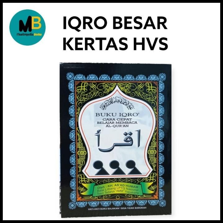 

Buku Iqro Anak Kertas Hvs Uk Besar, Iqro Murah Kertas Hvs