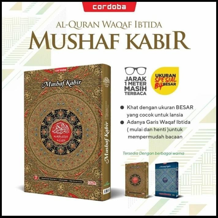

Alquran Lansia Tanpa Terjemah Uk Jumbo, Alquran Untuk Manula Uk A3
