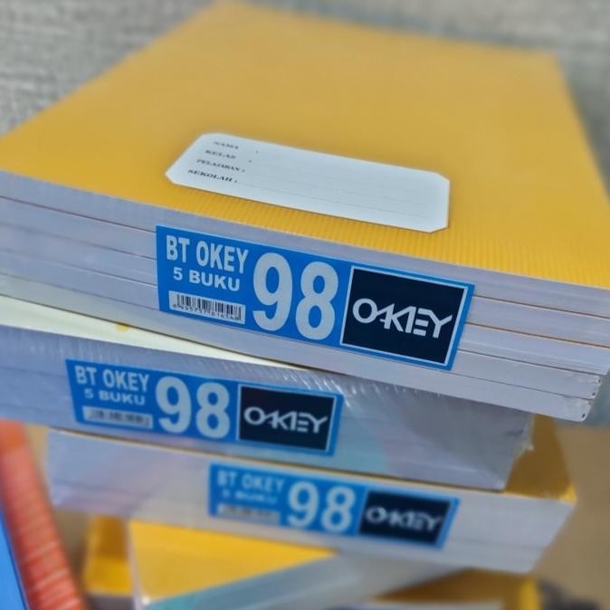 

buku tulis isi 100 lembar buku tulis sekolah buku sampul coklat TAC