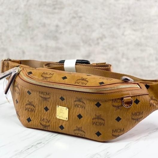 Mcm Bumbag Waistbag Cognac