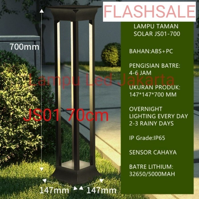 Lampu Taman Tiang Solar. Lampu Bolar Taman Solar. Lampu Taman Tiang Lampu