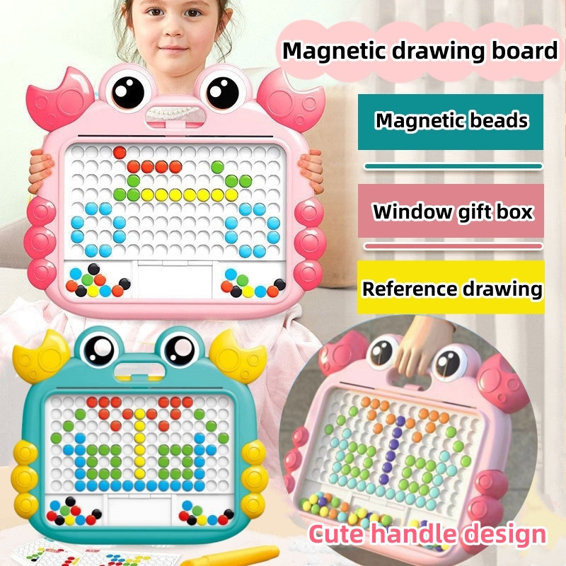 116 beadsBesar Papan Gambar Magnet / Mainan Edukasi Anak Magnetic Board Drawing / DIY Magnetic