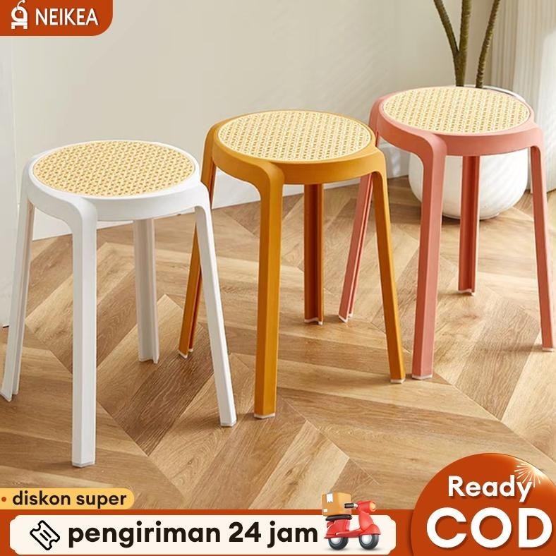 Kursi Bakso Kursi Rotan Kursi Plastik Kursi Baso Rotan Bangku Plastik Bangku Makan Kursi Bulat Minim