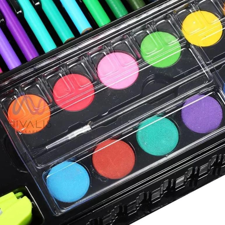 

SkyloCrayon Art Set 150 Pcs/Art Set 150 Pensil Warna/Crayon Mewarnai 150 Warna (6.6)