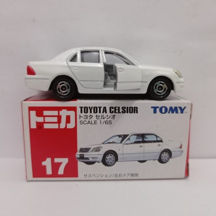 Ane Tomica No 17 Toyota Celsior Diecast Mobil Tomy Biru Limited Edition