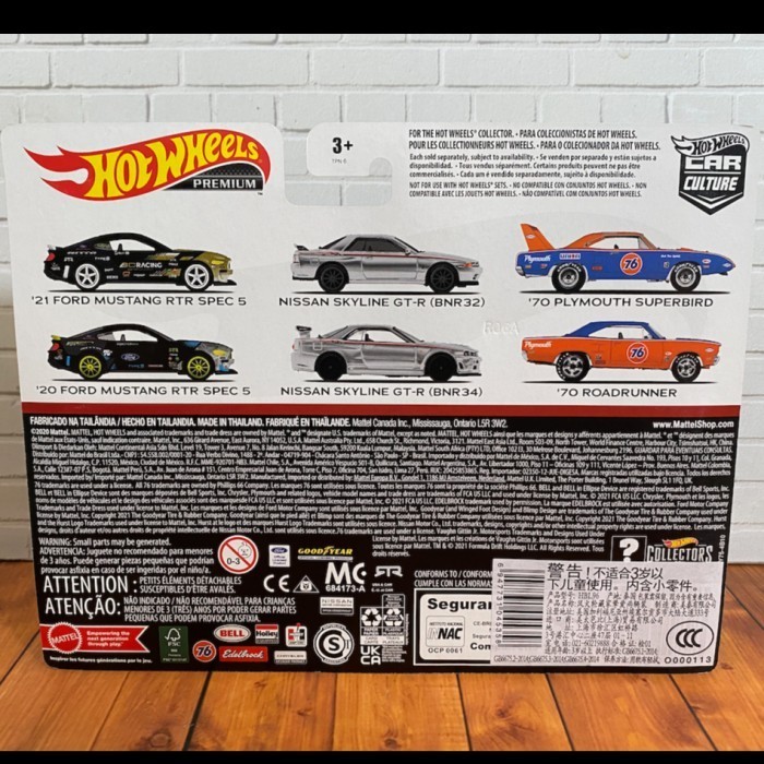 Ane Hot Wheels Nissan Skyline R32 R34 Nismo Two Pack,Diecast Mobil Premium