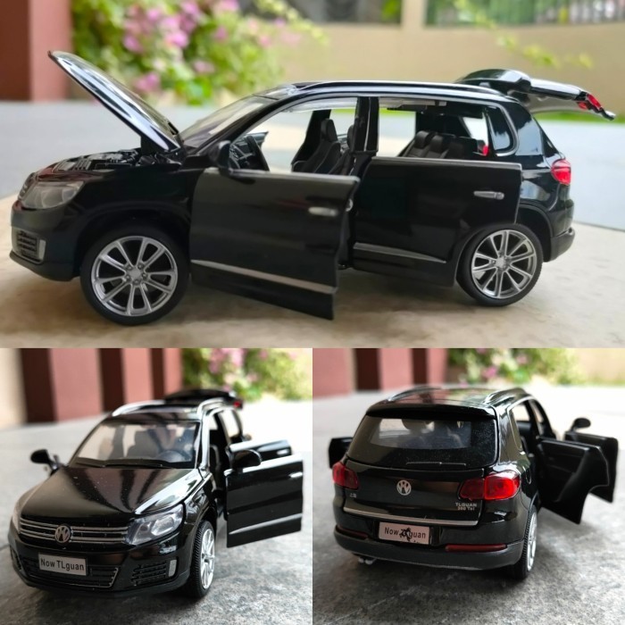 Ane Diecast Mobil 1:32 Volkwagon Vw Tiguan - White