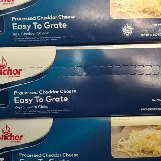 

Keju Anchor Etg - Cheddar Cheese Anchor Easy To Grate 2Kg