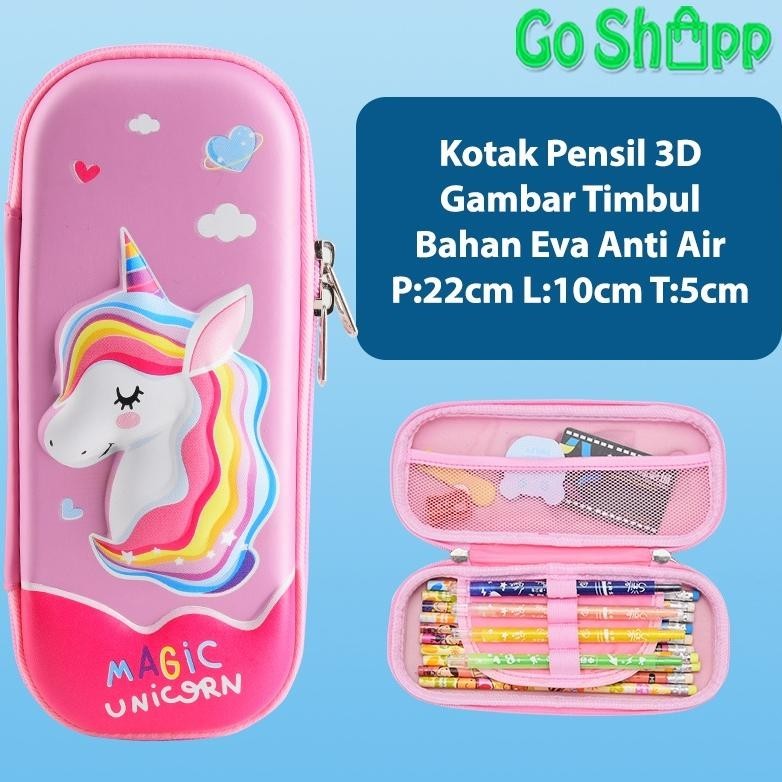 

Best Promo Kotak Pensil 3D Anti Air - Kotak Pensil Anak Import Karakter Lucu - Tempat Pensil Timbul 3D Karakter Unicorn Dino Astronot Rocket [Kp01] Gratis Ongkir