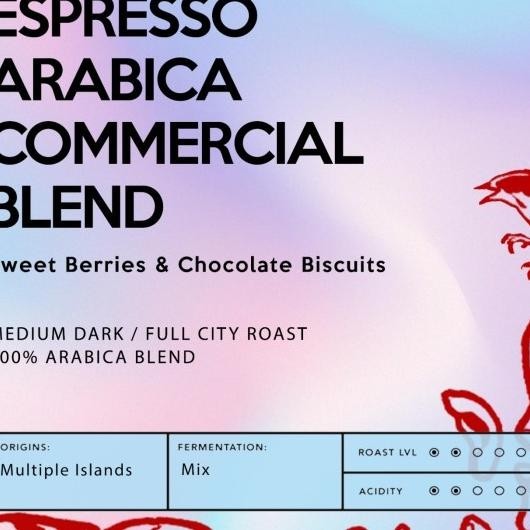 

1Kg Espresso Arabica Commercial Blend - Biji Kopi Es Kopi Susu Arabica Ekonos Freshly Roasted