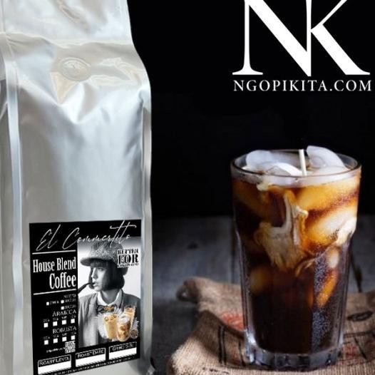 

1Kg Es Kopi Susu House Blend Kopi Kekinian Biji Kopi Robusta