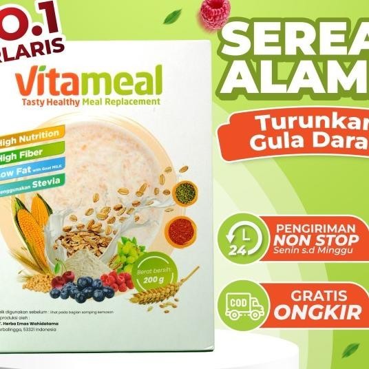 

Vitameal Sereal Ala Mencegah Diabetes Menurunkan Gula Darah