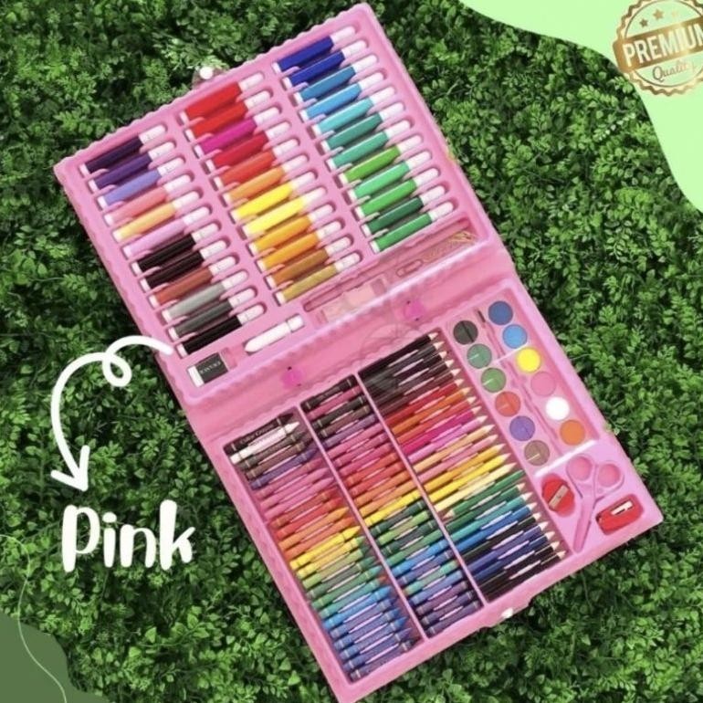 

Terbaru Crayon Set Isi 150Pcs / Mainan Kreatifitas / Edisi. Premium - Pt Toys Cod