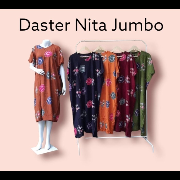 New Arrival Daster Batik Pekalongan 5L Ld 160 Super Jumbo Risna H10