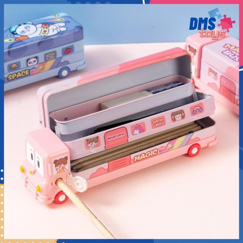 

Diskon Gede Tempat Pensil Bus Tayo Kaleng Set Susun Karakter Lucu Dms.Toys Promo