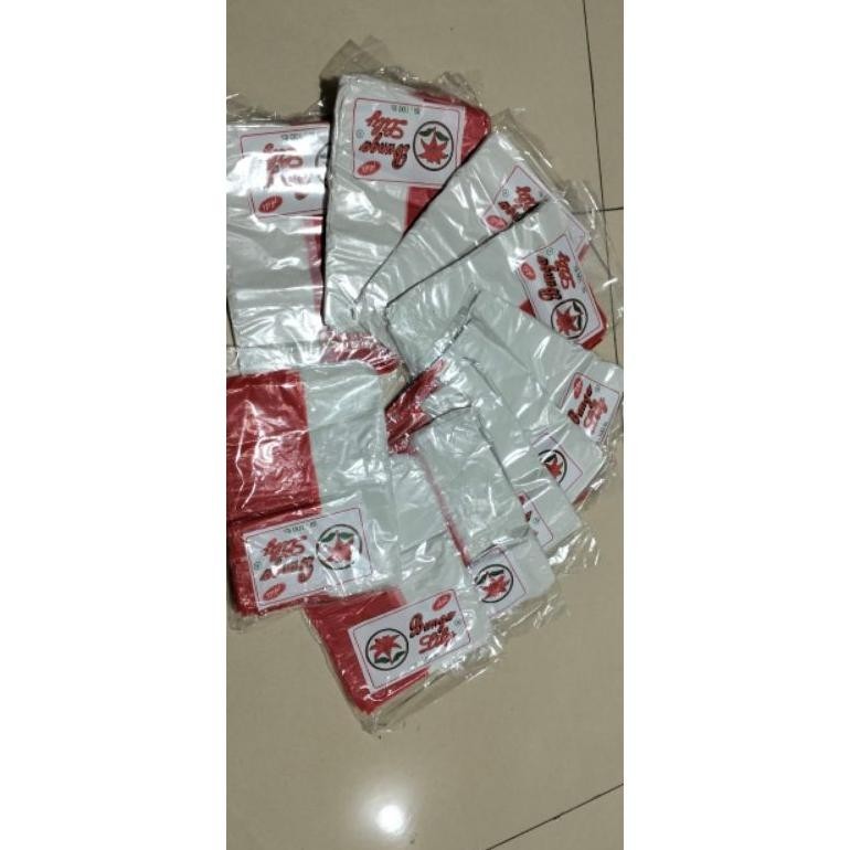 

se-7 bendera plastik merk bunga lily Premium