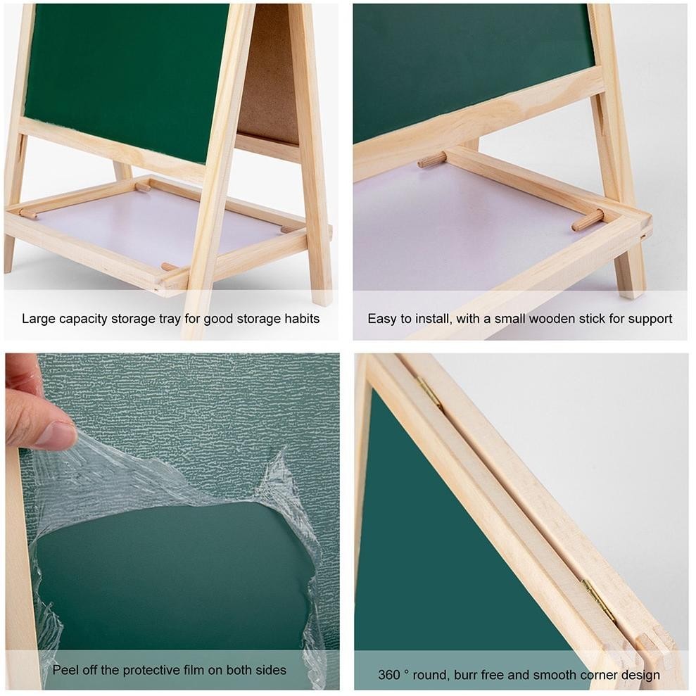 

JH85 Drawing Board 8840 Mainan Papan Tulis Anak Papan Tulis Mainan Anak White Board Black Board Papan Tulis Lipat Hemat
