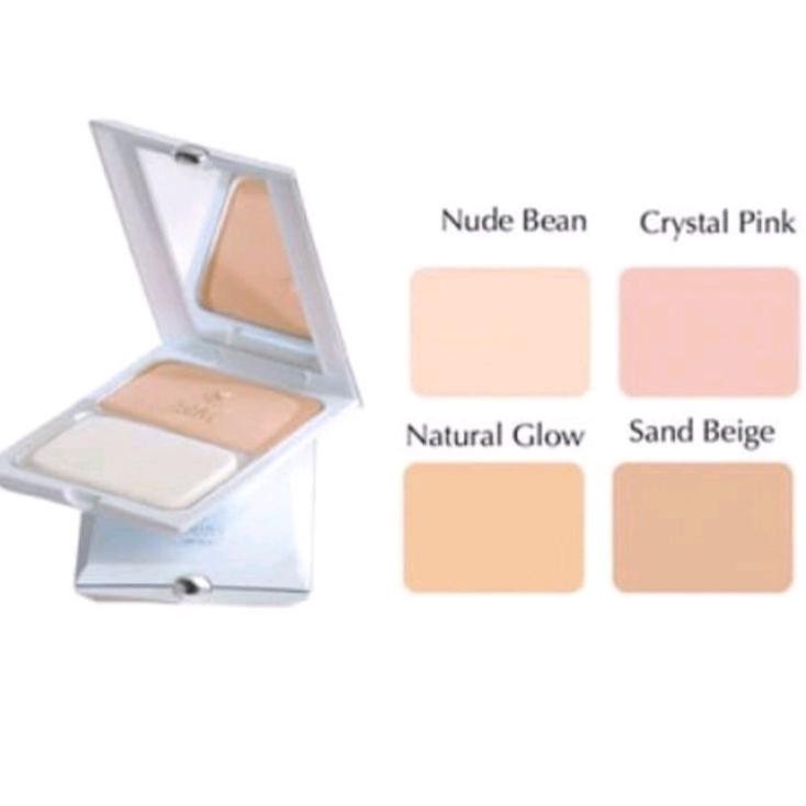 Caring Color Bedak Refil White Natural Glow