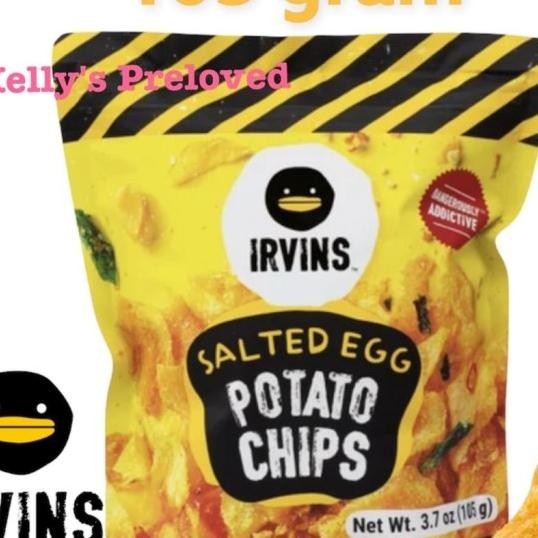 

Irvins Ed Egg Po Chips 105 Gram | Product Of Singapore