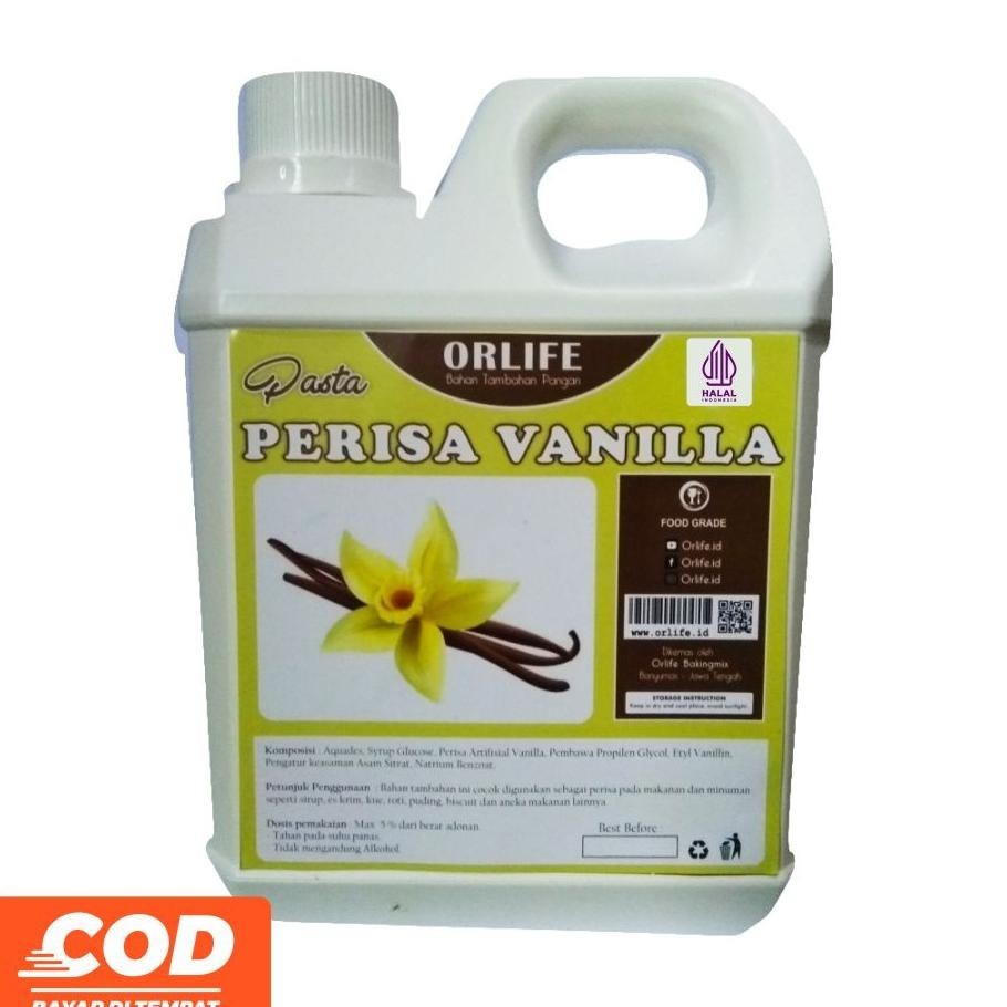 

Pasta Rasa Vanilla Atau Vanila, Vanilli 1 Kg Orlife