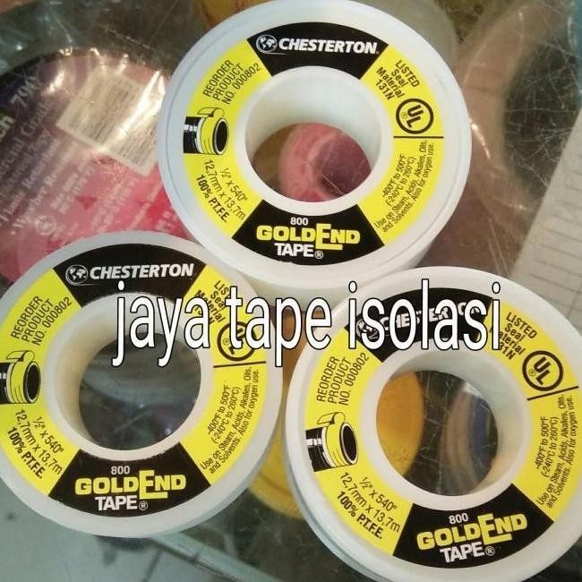 Seal Tape Chesterton-Seal Tape Tahan Panas-Minyak Dan Gas