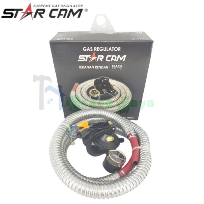 Star Cam Sc-T12Rms Paket Regulator Gas Dan Selang