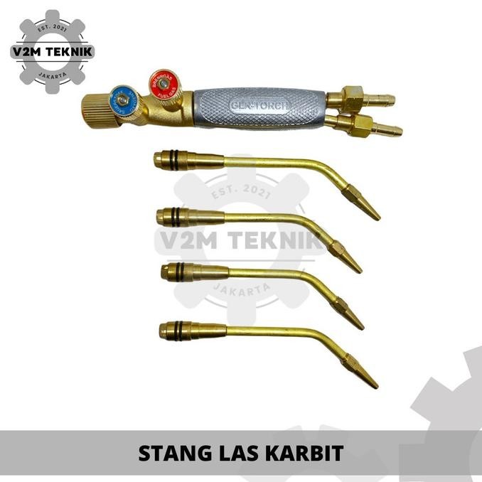 READY | BLENDER LAS KARBIT GLOOR 4 MATA / WELDING TORCH / STANG LAS KARBIT MURAH BERKUALITAS