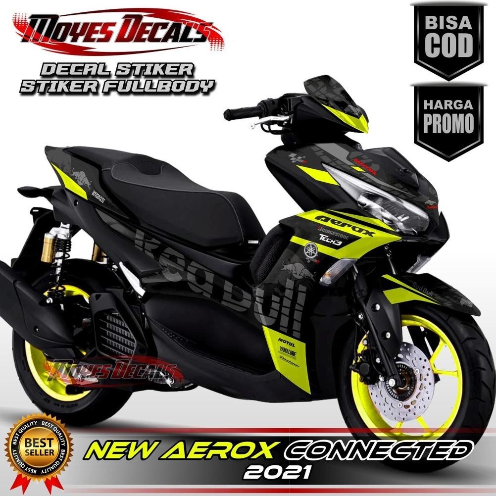 Striping Aerox Decal Sticker Striping Variasi Fullbody All New Aerox 155 Connected - Dekal Stiker Ae