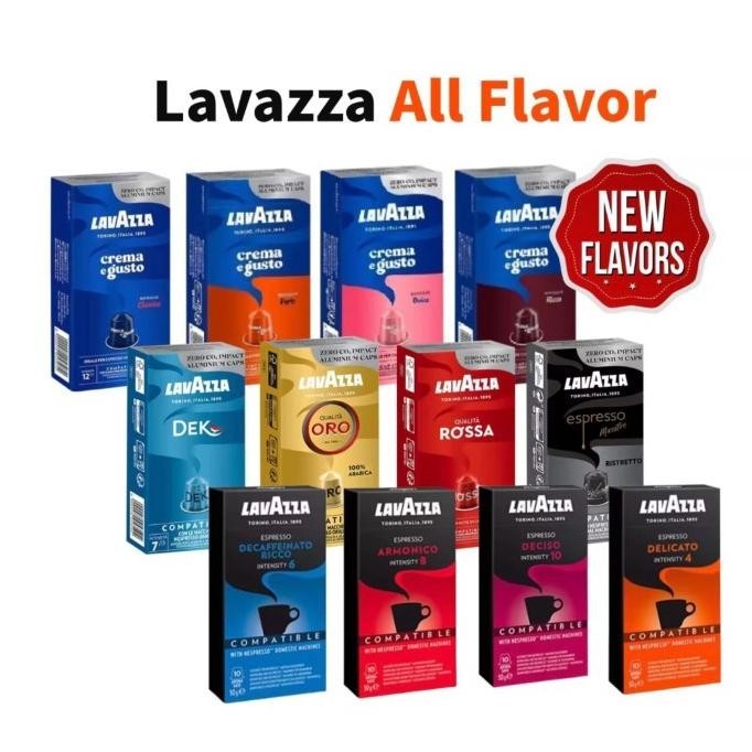 

Silahkan Gan LAVAZZA Nespresso Compatible Coffee Capsule Kapsul Kopi Original