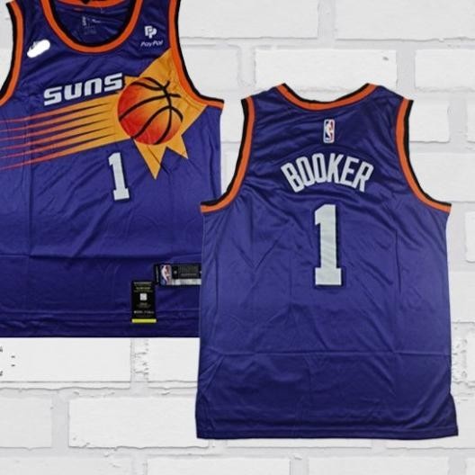 Baju Jersey Basket Swingman Nba Devin Booker Phoenix Suns Classic Edt